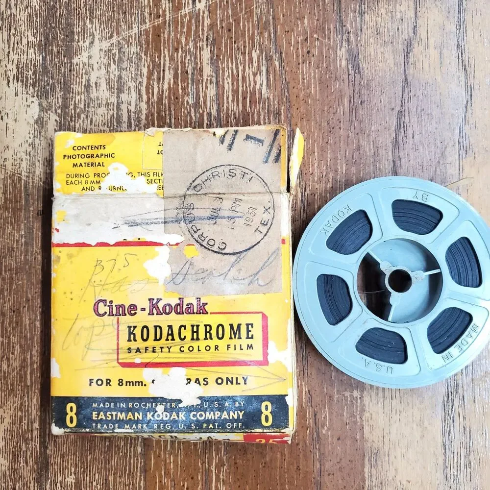 Vintage 8mm Film Lot 7 Reels Kodak Kodachrome Home Movies Untested 1950s 1970s